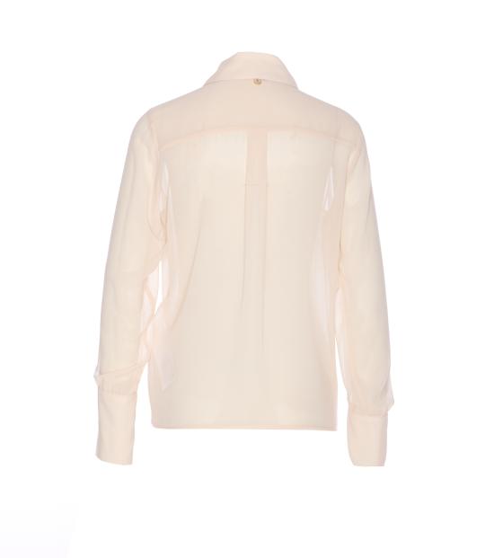 25FW 리우조 블라우스 CF5302TS869 X0726 White - LIU JO