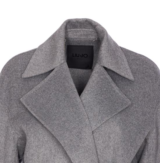 25FW 리우조 코트 CF5283T4627 03243 Grey - LIU JO