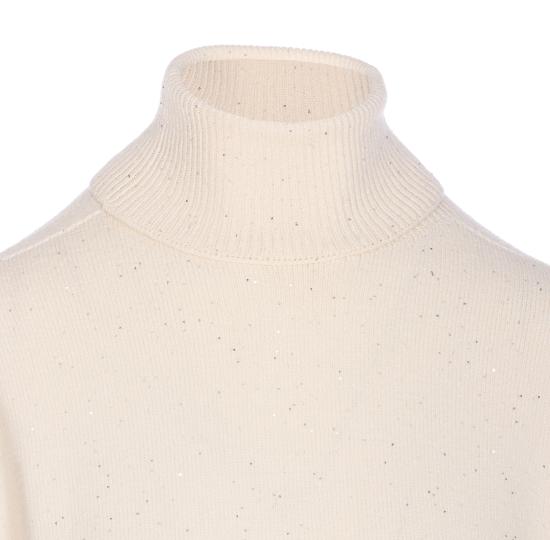 25FW 리우조 터틀넥 MF5234MA27R W9167 White - LIU JO