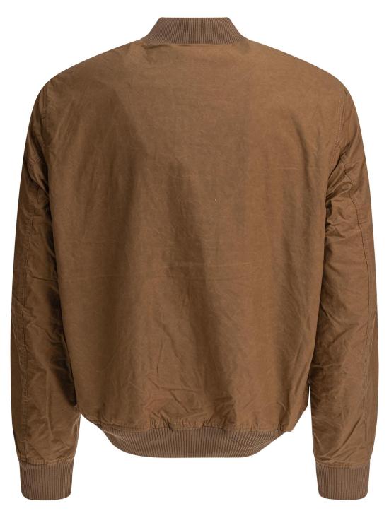 26SS 마니팟투라 체카렐리 봄버 자켓 6020 QP DARK TAN BROWN - MANIFATTURA CECCARELLI