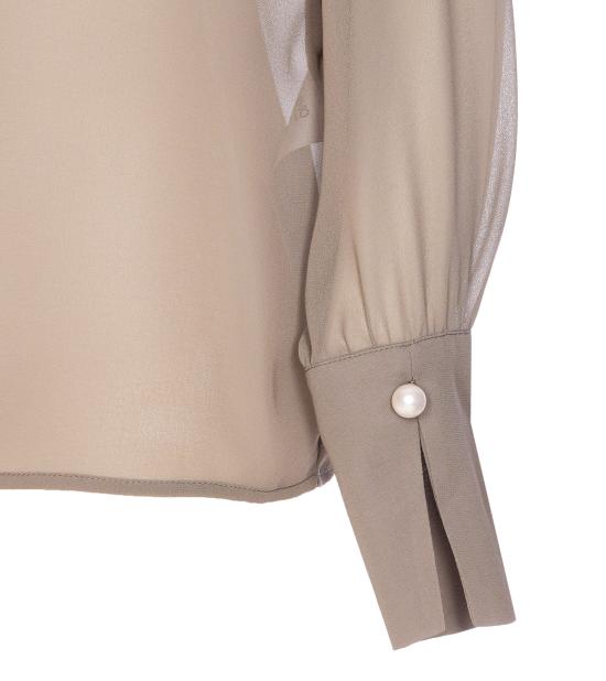 25FW 리우조 블라우스 CF5302TS869 X0707 Green - LIU JO