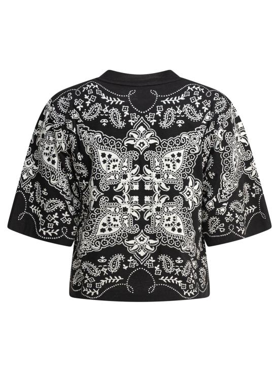 25SS 핑코 반팔 티셔츠 104604 A2CYZDI BLACK - PINKO