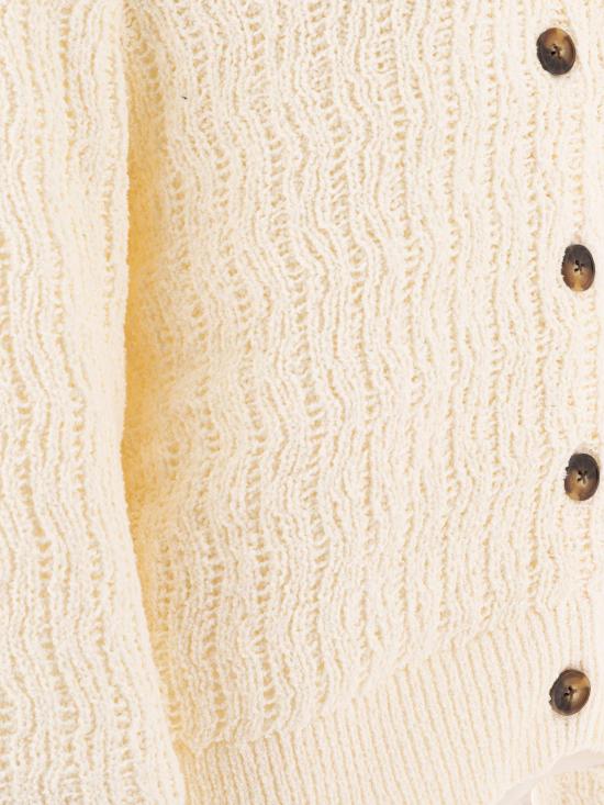 25SS 루루 스튜디오 가디건 SEAN RICE IVORY WHITE - LOULOU STUDIO