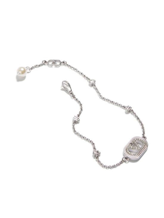 25FW 발렌티노 가라바니 팔찌 7W2J0AG0 WKDDFF Rhodium - VALENTINO GARAVANI