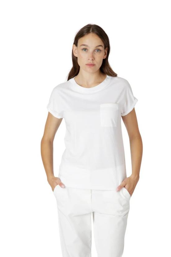 25FW 일레븐티 반팔 티셔츠 L80TSHI03 TES0L24700 02 White - ELEVENTY