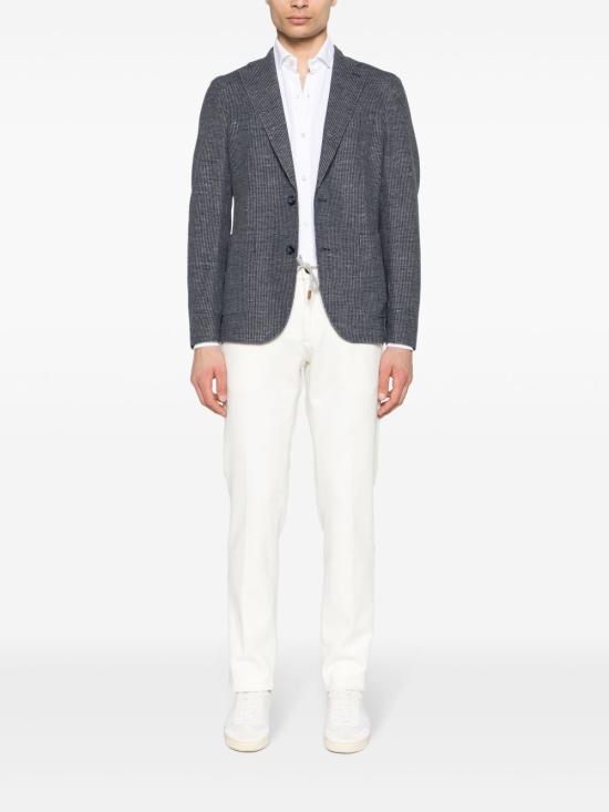 25FW 일레븐티 스트레이트 팬츠 X75PANB21 PAN2803101A White - ELEVENTY