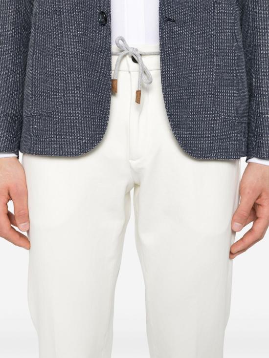 25FW 일레븐티 스트레이트 팬츠 X75PANB21 PAN2803101A White - ELEVENTY