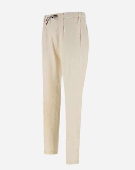 25FW 일레븐티 스트레이트 팬츠 X75PANB21 PAN2803101A White - ELEVENTY