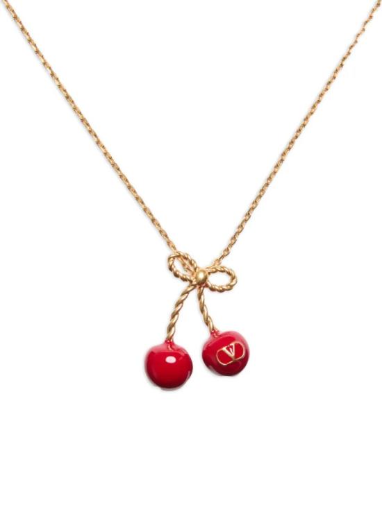 25FW 발렌티노 가라바니 목걸이/팬던트 7W2J0Z81 MJP03Y Antique brass rosso - VALENTINO GARAVANI