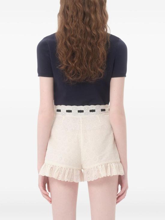 25FW 발렌티노 가라바니 폴로 티셔츠 7B3KC65F 9EQ671 Navy avorio - VALENTINO GARAVANI