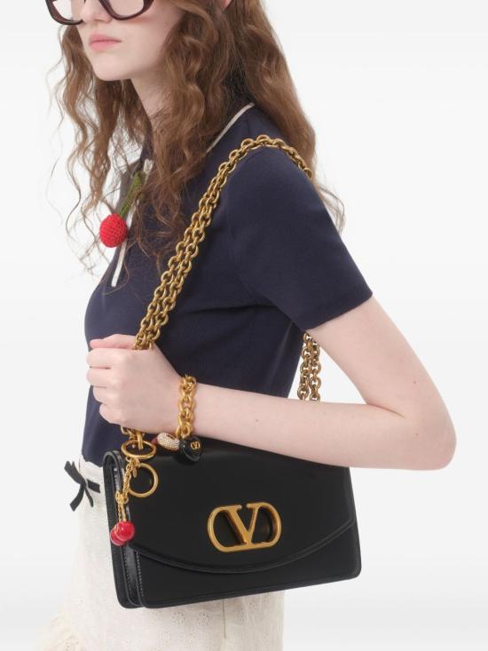 25FW 발렌티노 가라바니 폴로 티셔츠 7B3KC65F 9EQ671 Navy avorio - VALENTINO GARAVANI