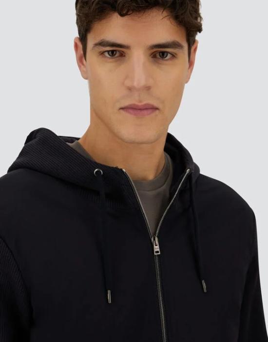 25FW 에르노 후드 티셔츠 JC00021UR 560209200 Blue - HERNO