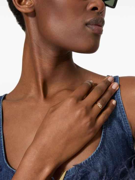 25FW 발렌티노 가라바니 반지 7W2J0X03 YCWMH5 Golden - VALENTINO GARAVANI