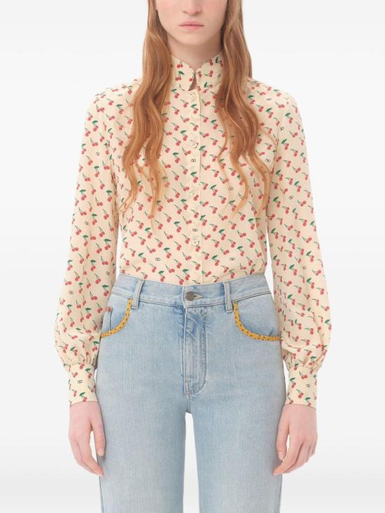 25FW 발렌티노 가라바니 블라우스 7B3AB7U0 9M9CRF Betulla - VALENTINO GARAVANI