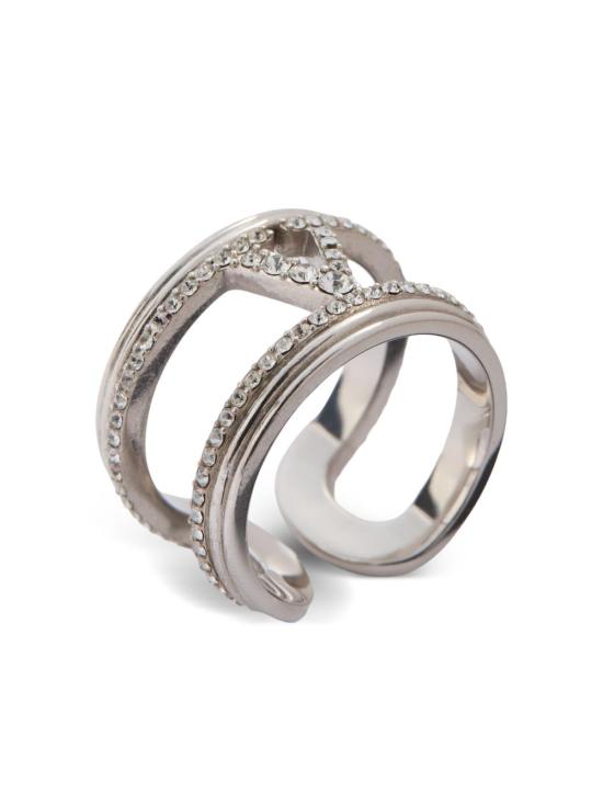 25FW 발렌티노 가라바니 반지 7W2J0Y58 QEUDFH Rhodium - VALENTINO GARAVANI