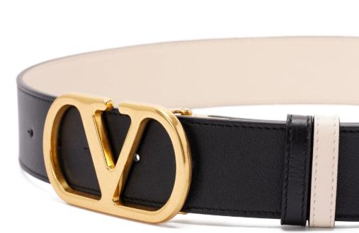 25FW 발렌티노 가라바니 레귤러 벨트 7W2T0SQ4 IYRDVX Nero butter - VALENTINO GARAVANI