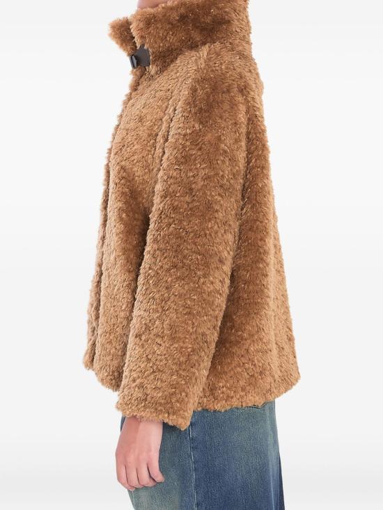 25FW 에르노 하이 카라 포우 퍼 코트 GI000331D 124212000 Sand - HERNO