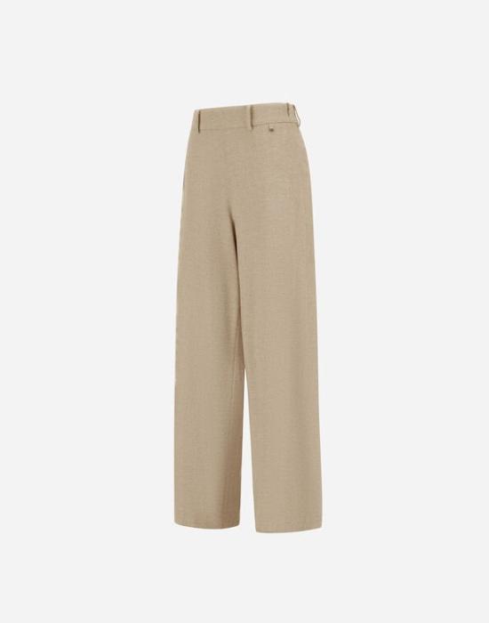 25FW 에르노 스트레이트 팬츠 PT00045DR 126521982 Chantilly - HERNO