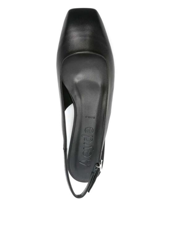 25SS 에이드 플랫 슈즈 A11FLRKLS08FL157SS25800007 Black - AEYDE