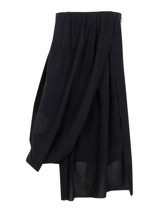 26SS JW앤더슨 미디 스커트 DR0464PG1797999 Black