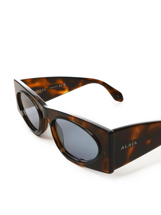  알라이아 선글라스 AA0085S004 Brown - ALAIA