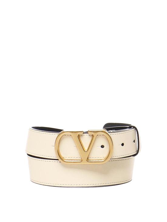  발렌티노 가라바니 슬림 벨트 6W2T0SM3IYRREN White