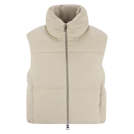 25FW 에르노 베스트 PI00157DR CREAM