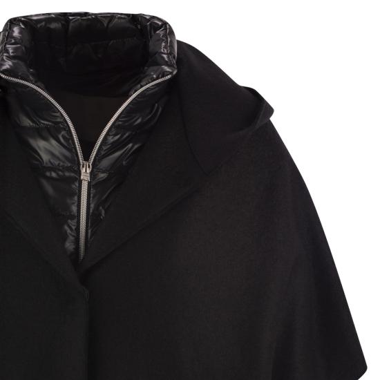 25FW 에르노 케이프 PI00154DR BLACK - HERNO