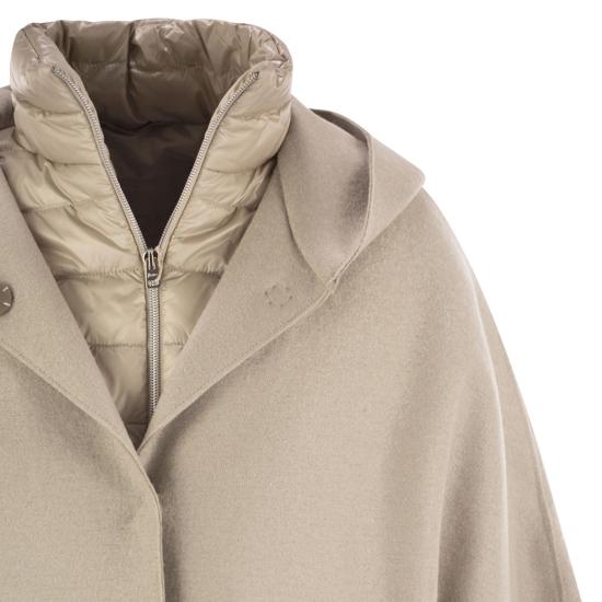 25FW 에르노 케이프 PI00154DR BEIGE - HERNO