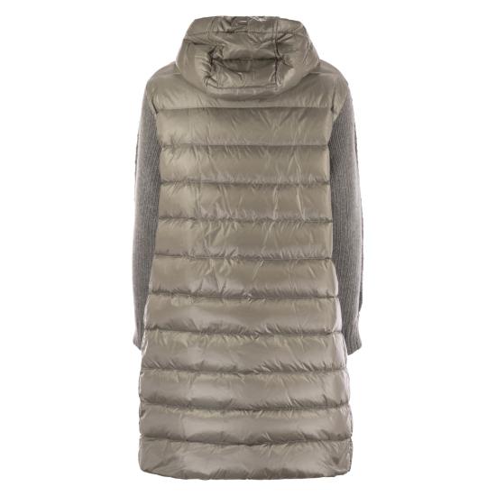 25FW 에르노 RESORT PUFFER 리조트 퍼퍼 울 슬리브 다운 재킷  PI00140DR LIGHT GREY - HERNO