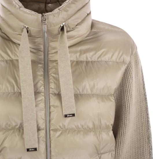 25FW 에르노 숏패딩 PI00138DR BEIGE - HERNO