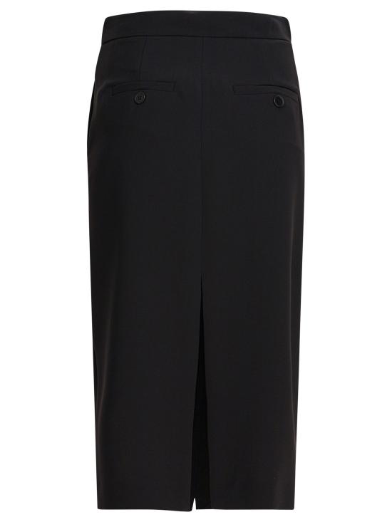 25FW Semper 미디 스커트 3565B2531019NERO Black - SEMPER