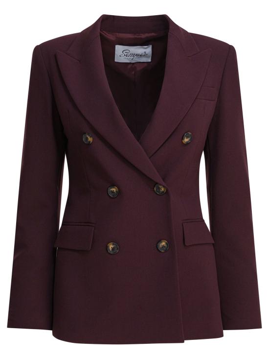 25FW Semper 수트 자켓 38772733P120VINO Bordeaux