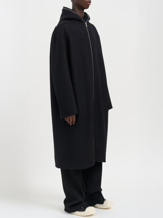 25FW 릭 오웬스 트렌치 코트 MRU02E1979WSF09 Black - RICK OWENS