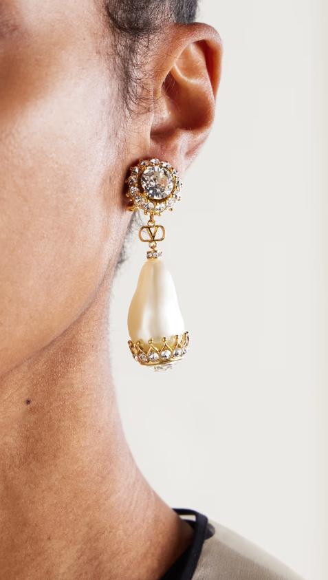 25FW 발렌티노 가라바니 이어링 6W2J0Y35 QBTRFR - VALENTINO GARAVANI