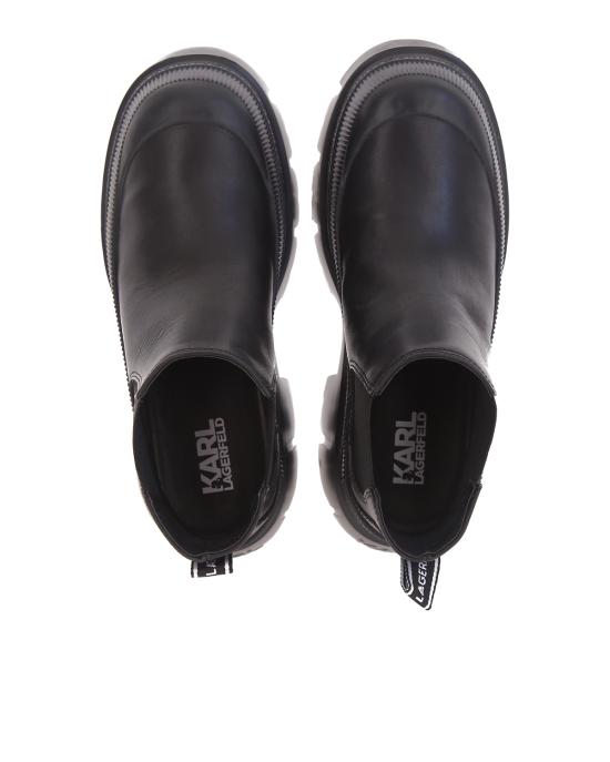 26SS 칼라거펠트 부츠 KL43530 000 Black Lthr NERO - KARL LAGERFELD