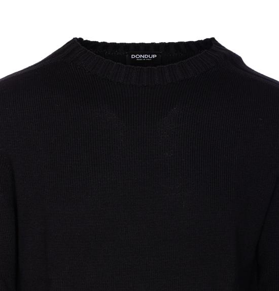 25FW 돈답 스웨터 UT264 M00856U 002999 Black - DONDUP