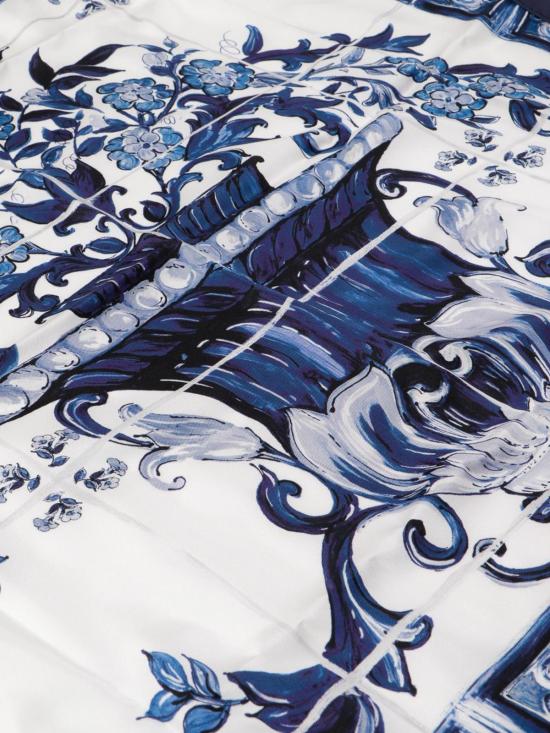 26SS 돌체앤가바나 머플러/스카프 FN090RGDAOZHA3OA Blue - DOLCE & GABBANA