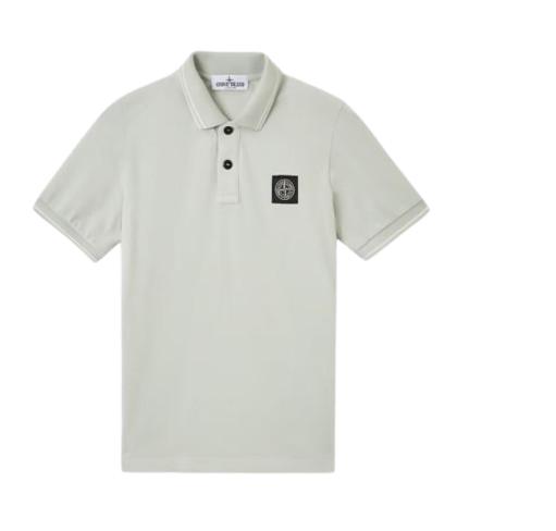25SS [키즈] 스톤 아일랜드 폴로 셔츠 K1S162200001 S0018V006A Plaster