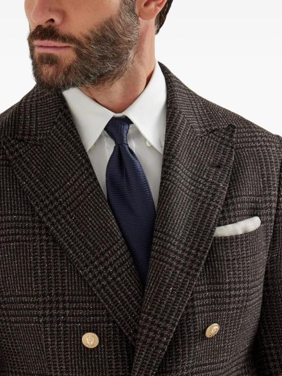 25FW 브루넬로 쿠치넬리 수트 자켓 MV4167BPDG C040 BROWN - BRUNELLO CUCINELLI