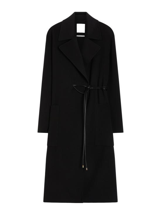 25FW 막스마라 스포츠막스 코트 ABATE 013 BLACK