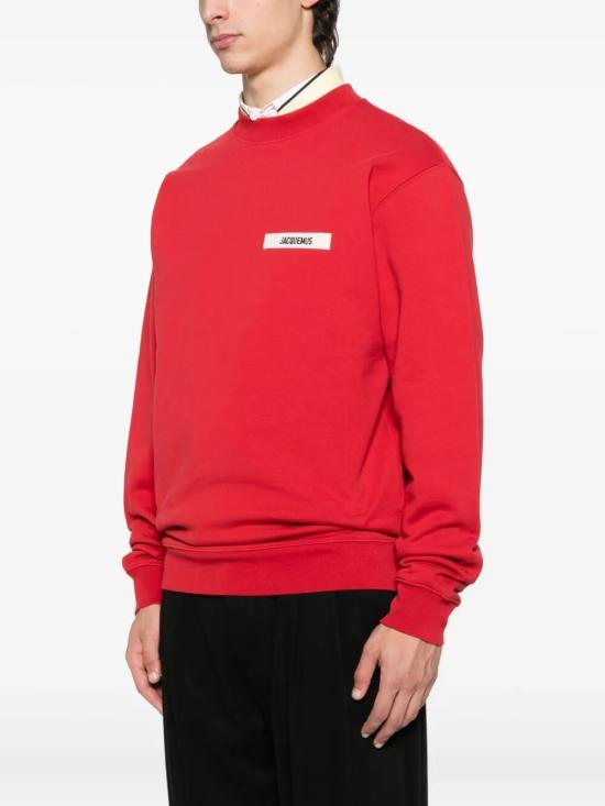 25FW 자크뮈스 스웨터 SSM00206AJ00126 480 RED - JACQUEMUS
