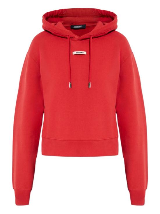 25FW 자크뮈스 후드 티셔츠 HOW00247AJ00109 471 RED