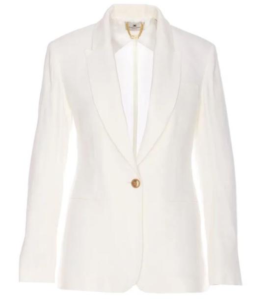 25SS 엘리자베타프랜치 수트 자켓 GI15752E2 360 Ivory - ELISABETTA FRANCHI