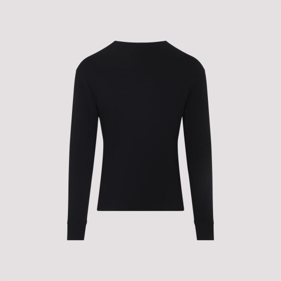 25FW 톰포드 긴팔 티셔츠 JHL019JMC067 LB999 BLACK - TOMFORD