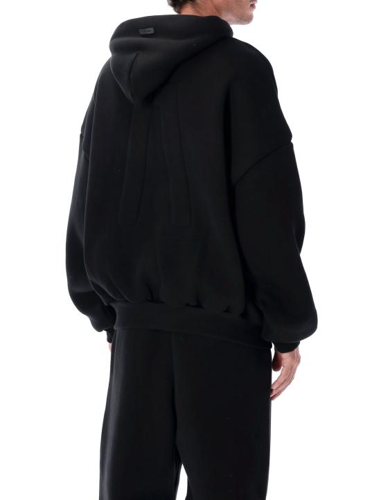 25FW 피어오브갓 후드 티셔츠 FG25FW12123FLC 001 BLACK - FEAR OF GOD