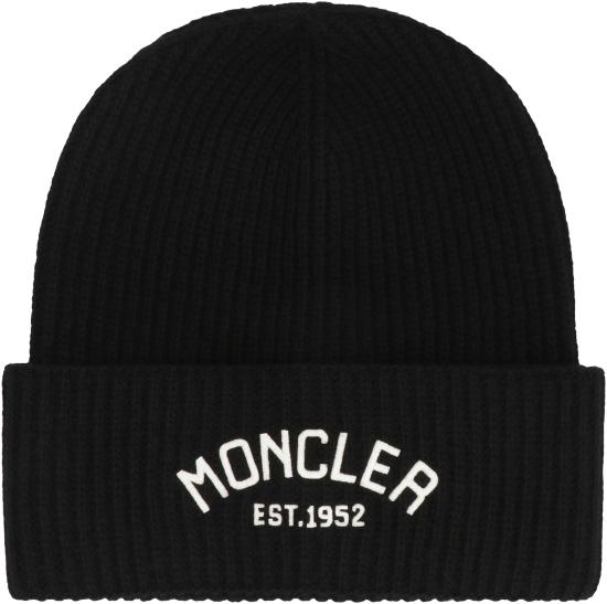 24FW [키즈] 몽클레어 모자 J29543B00006M1241999K 999 black - MONCLER