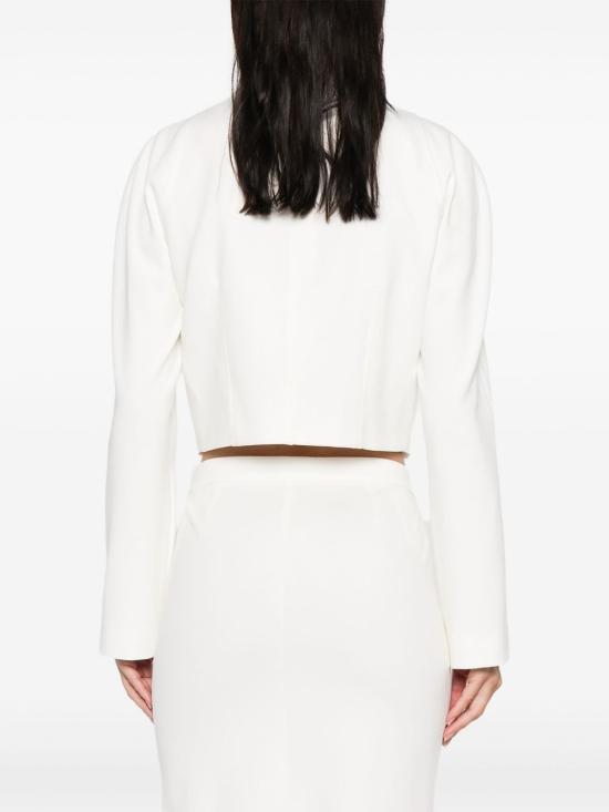 25FW 핑코 수트 자켓 105784A24C Z05 Bianco biancaneve - PINKO