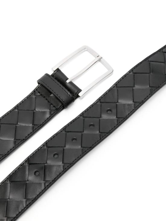 25FW 보테가베네타 가죽 벨트 609182V3IM1 8803 Fondant silver - BOTTEGA VENETA