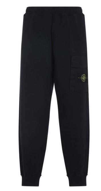 25FW 스톤 아일랜드 6200003 오다닉 코튼 플리스 레귤러 핏 조거 팬츠  K2S156200003 S0A20V0029 Black